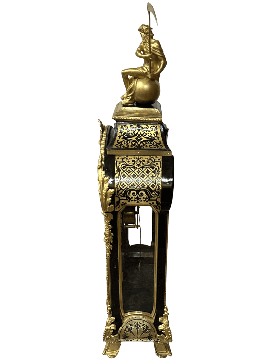 Après restauration. Pendule d'époque Louis XIV Après restauration. Pendule d'époque Louis XIV